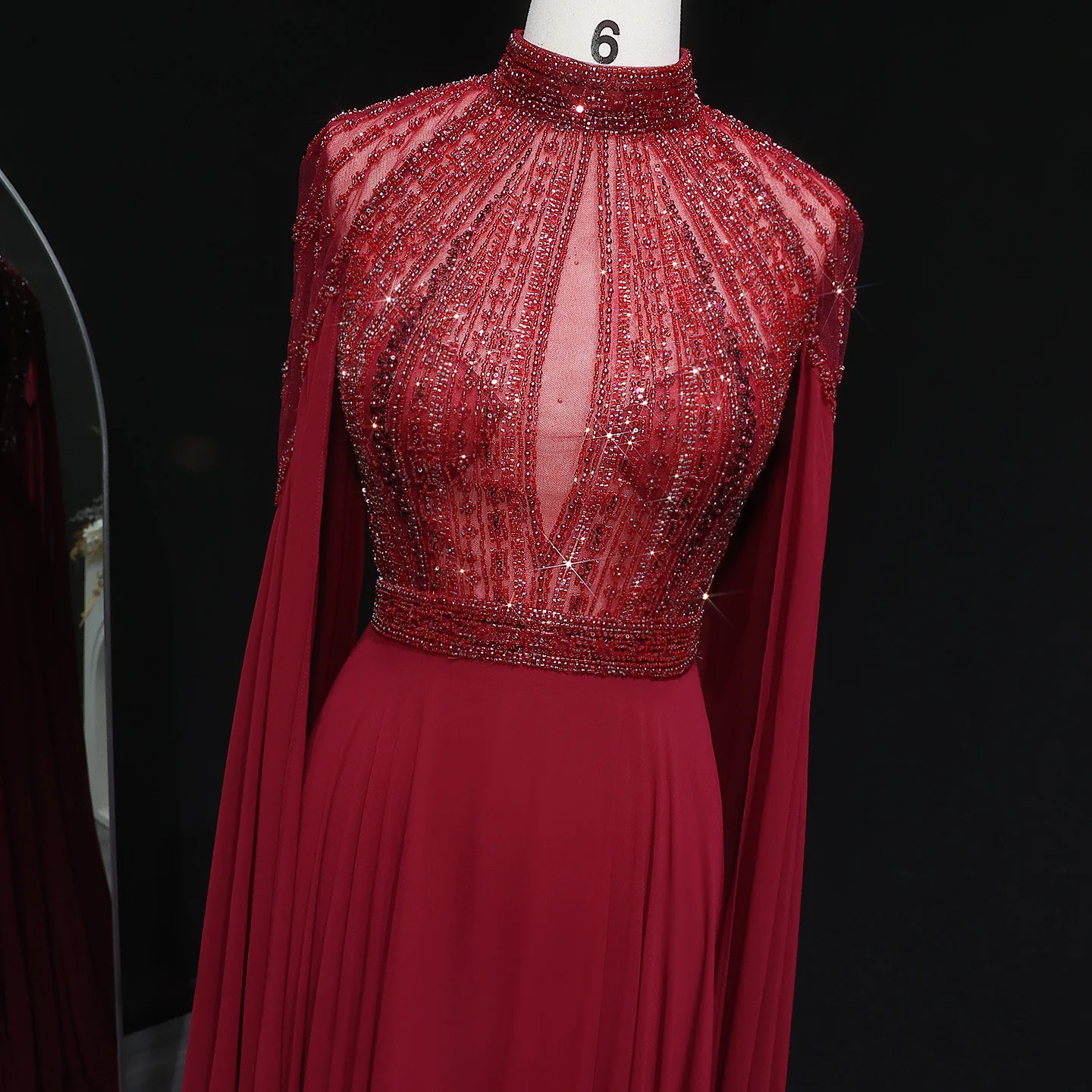 Sharon disse dubai lilás vestido de noite com mangas capa verde oliva borgonha para festa de casamento feminino vestido de baile sf338 personalizado