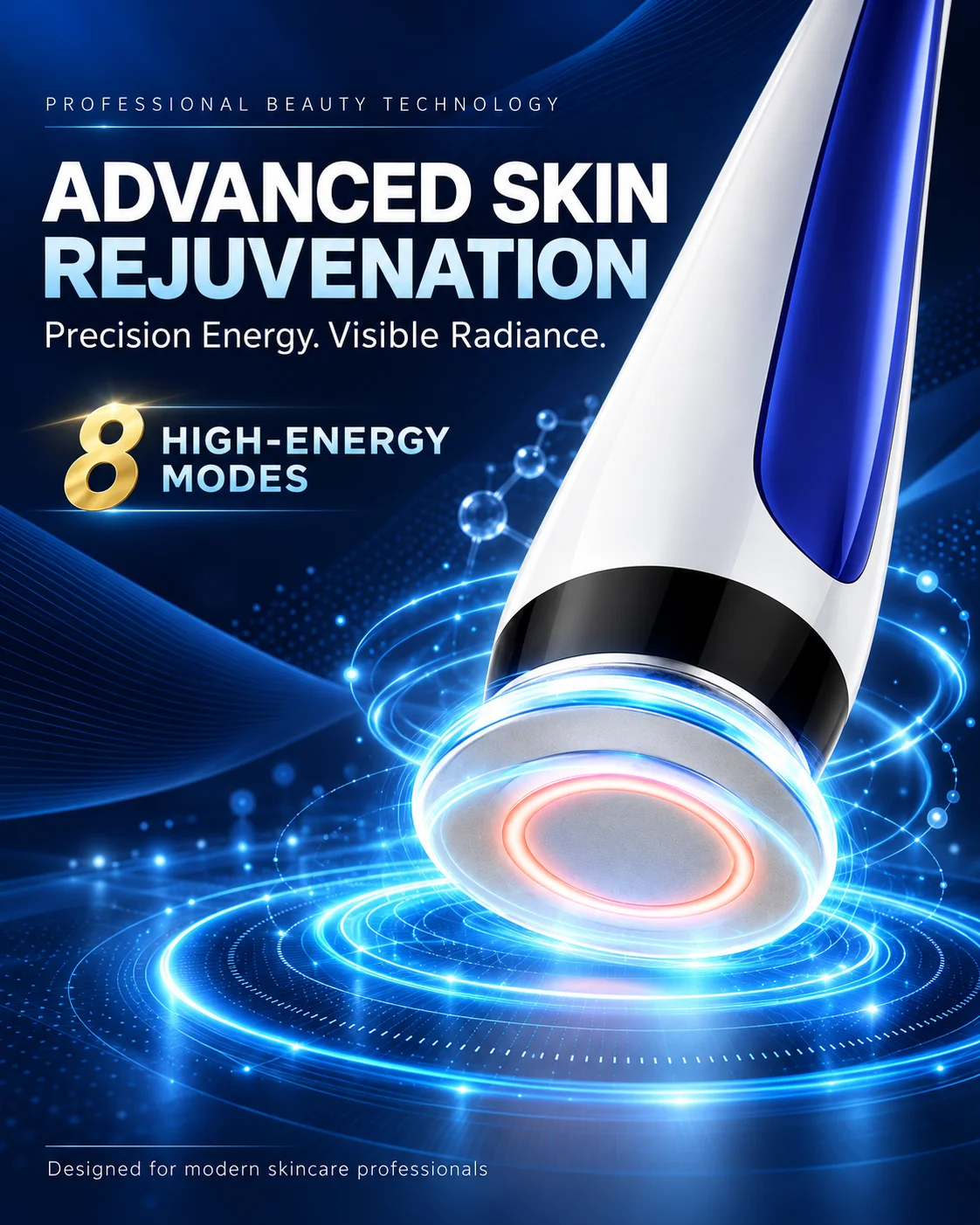 Facial Rejuvenation Skin Tightening Beauty Machine Home Use Device for Anti-Aging Skin Care Face Lifting And Wrinkle Reduction