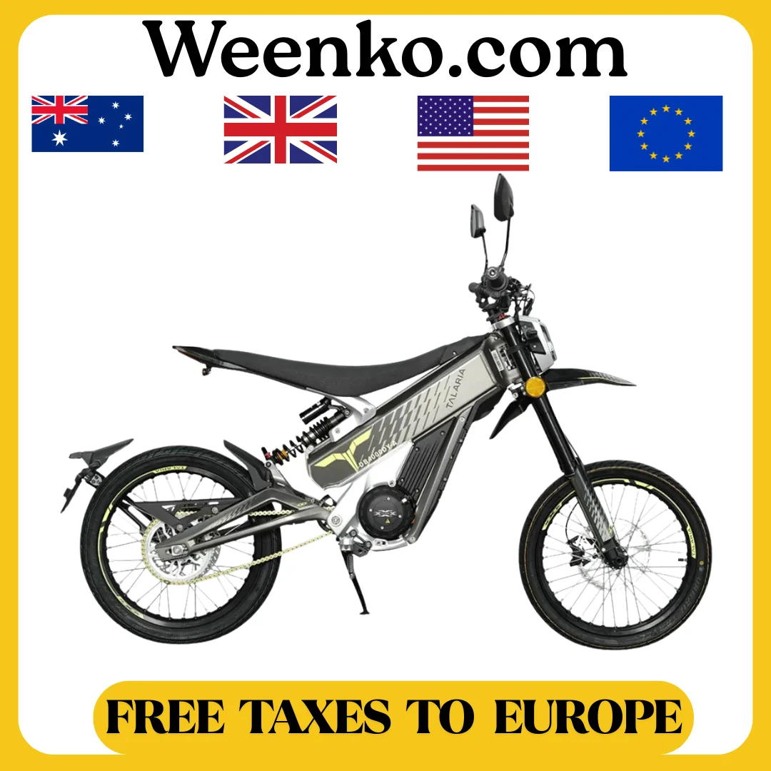 

2025 TALARIA Sting XXX Electric Dirt Bike 60v 6500W Middrive Ebike 40Ah Road Legal Surron Off Road Electric Motorcycle