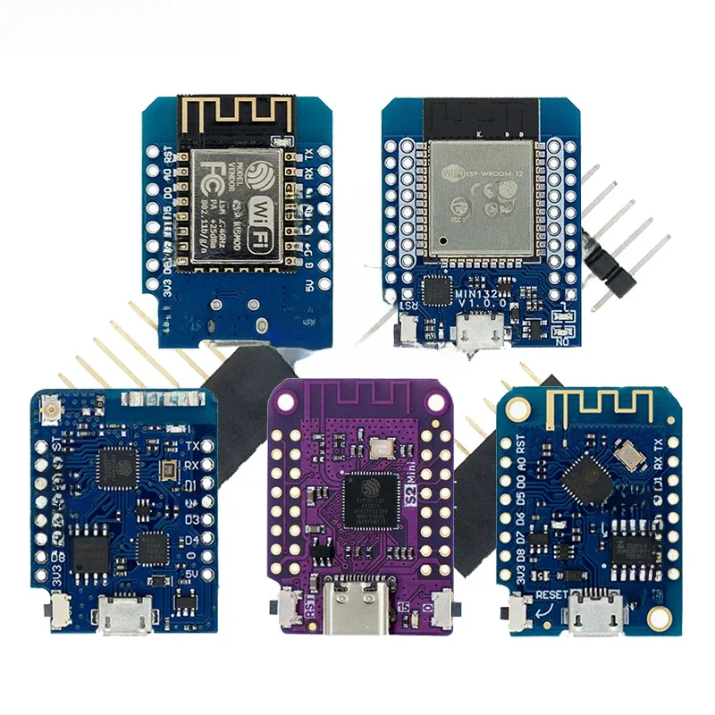 ESP32 S2 Mini/ESP8266 D1 Mini Board CH340/ESP32-S2FN4R2 4 MB FLASH 2 MB PSRAM MicroPython voor Arduino Development Board - afbeelding 2