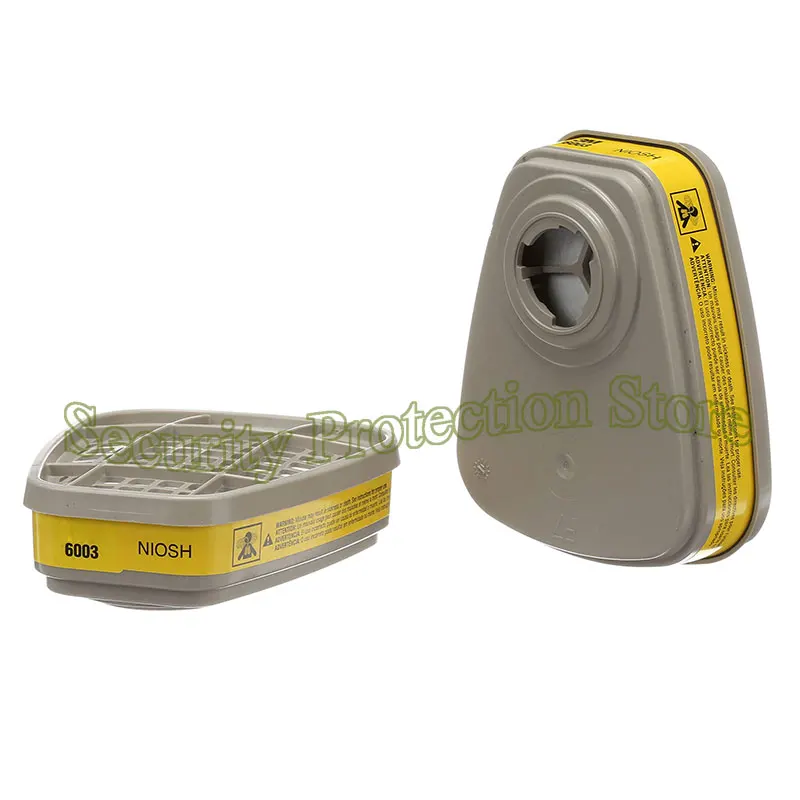 Respirator Cartridge 6002 Helps Protect Against Acid Gases like Chlorine Hydrogen Chloride Sulfur Dioxide Chlorine Dioxide