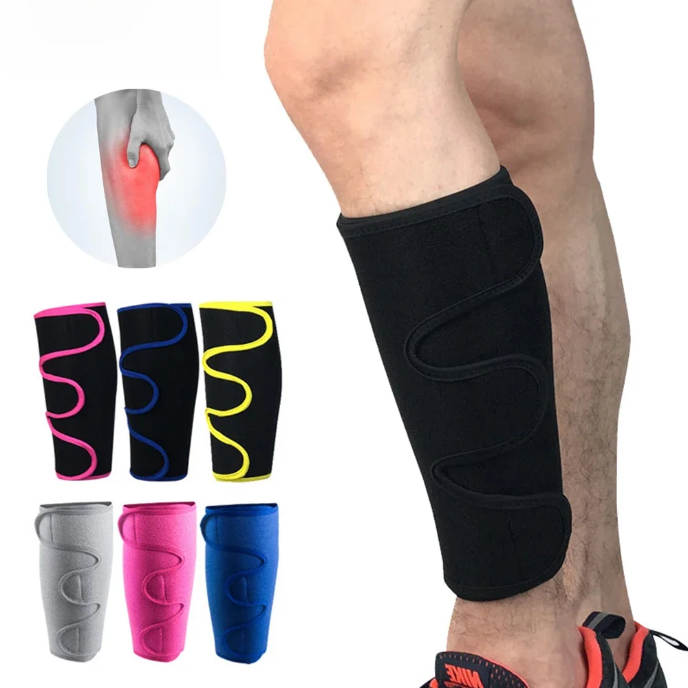 AliExpress BraceTop 1PC Sport Shin Guard Leg Warmers Sleeve Calf Guards Protection Adjustable for Cycling