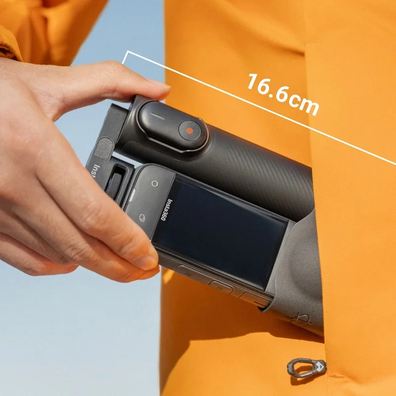 Insta360 X4 عصا سيلفي 2 في 1 قابلة للطي 1/4 بوصة ملحقات تثبيت لـ Insta 360 X 4 Original