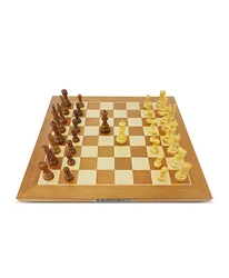 Chessnut PRO Full Size Wooden Electronic Chess Set with Regular Chess Pieces