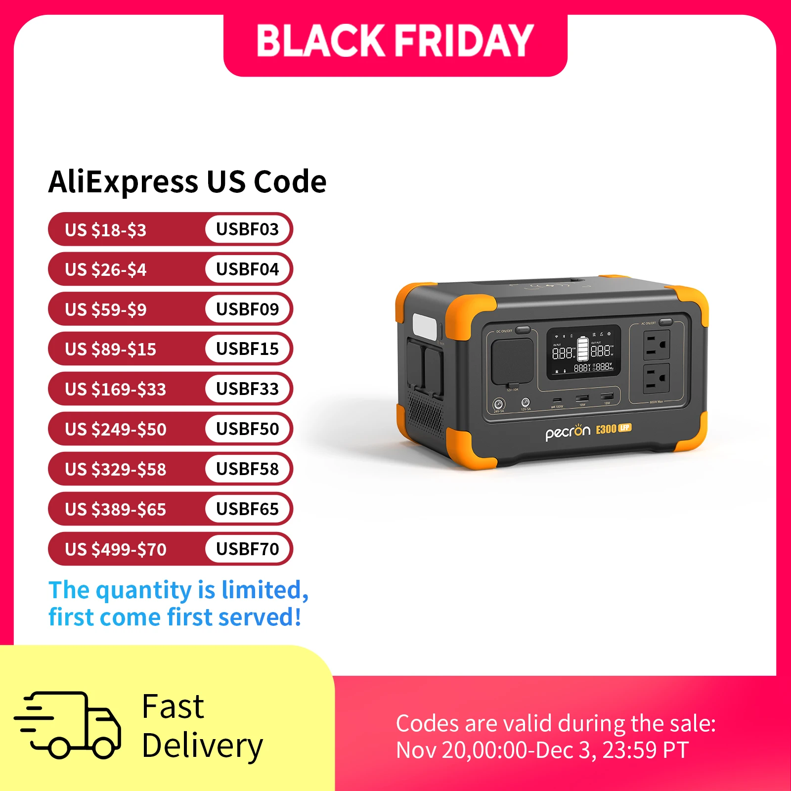 Pecron E300LFP Port… - image