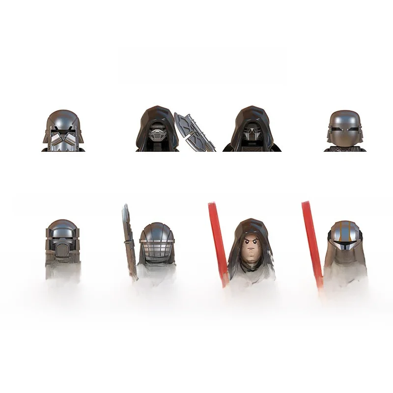 WM6089 Bausteine Starkiller Ziegel Figuren die Ritter Von Ren Mini Figuren Figur Montage Kinder