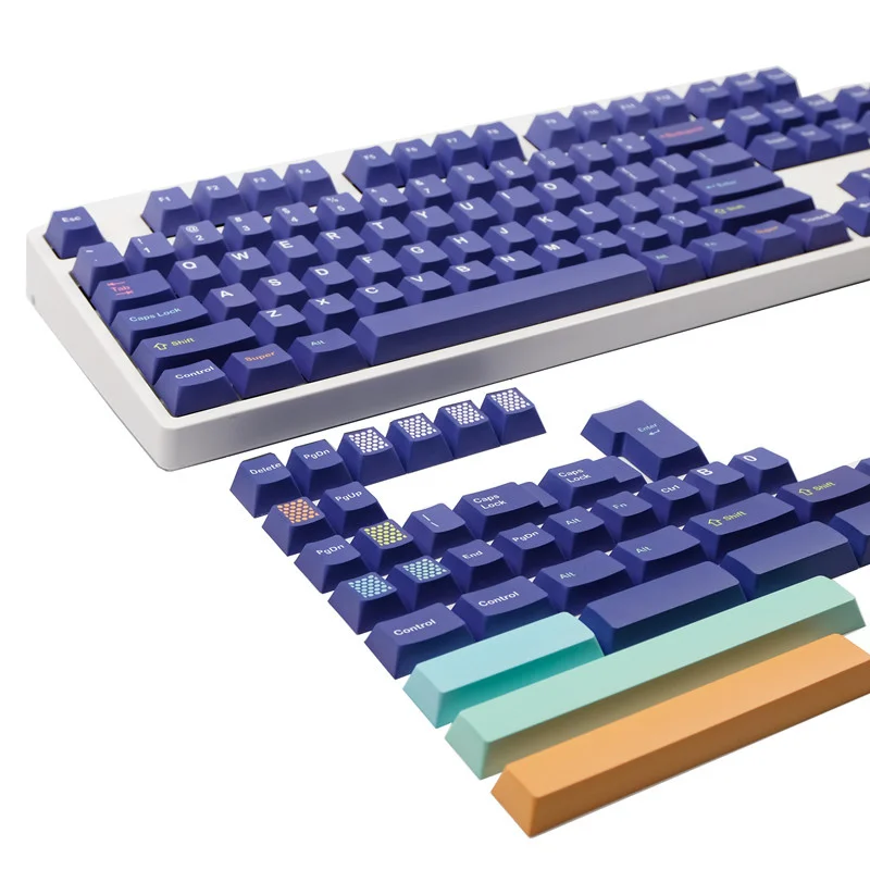 Dye Sublimation GMK Serenity Keycaps Cherry Profile 138 Keys PBT Keycap For MX Switch Mechanical Keyboard