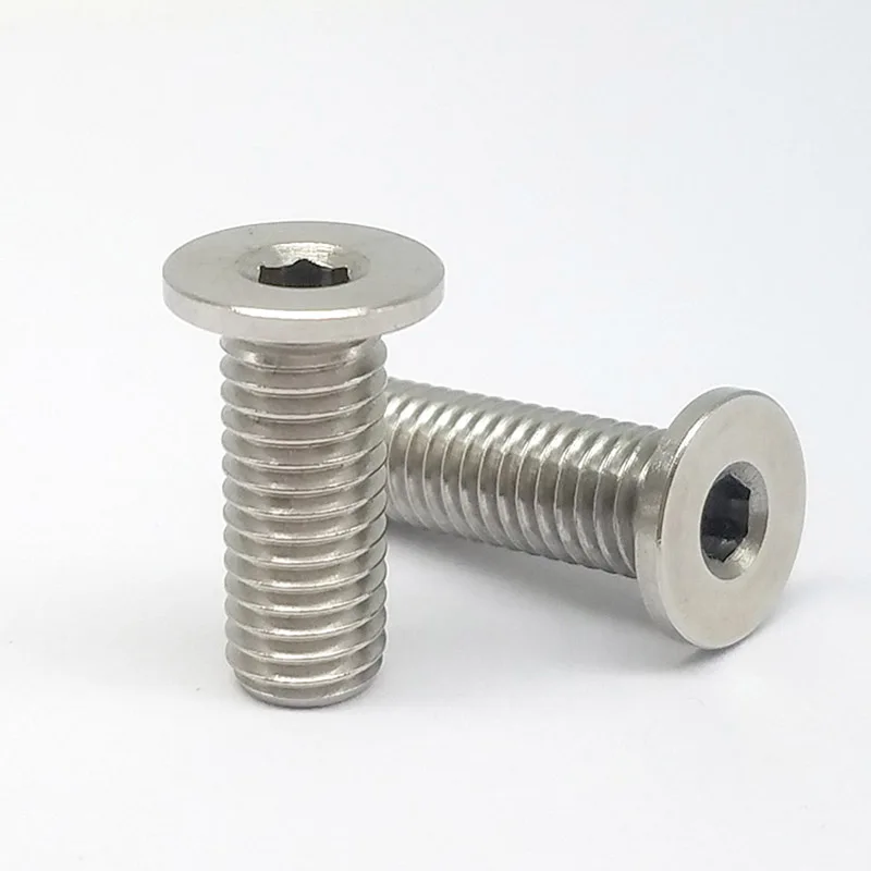 CBSTS CBSM CBSS  Extra Low Profile Hex Socket Cap Screw  M2 - M10 Coarse Thread Stainless Steel Screws Extra Low Profile Screws