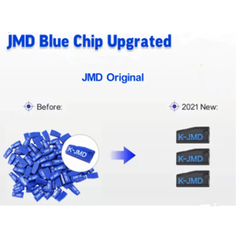 10-100pcs Original JMD Blue King chip King 2 for CBAY Handy Baby Key Copier to Clone 46/4C/4D/G Chip JMD