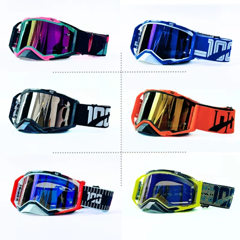 AliExpress UK Men Motocross Goggles HD Mirrored Motorcycles Glasses Dustproof MX Dirt Bike Goggles Riding