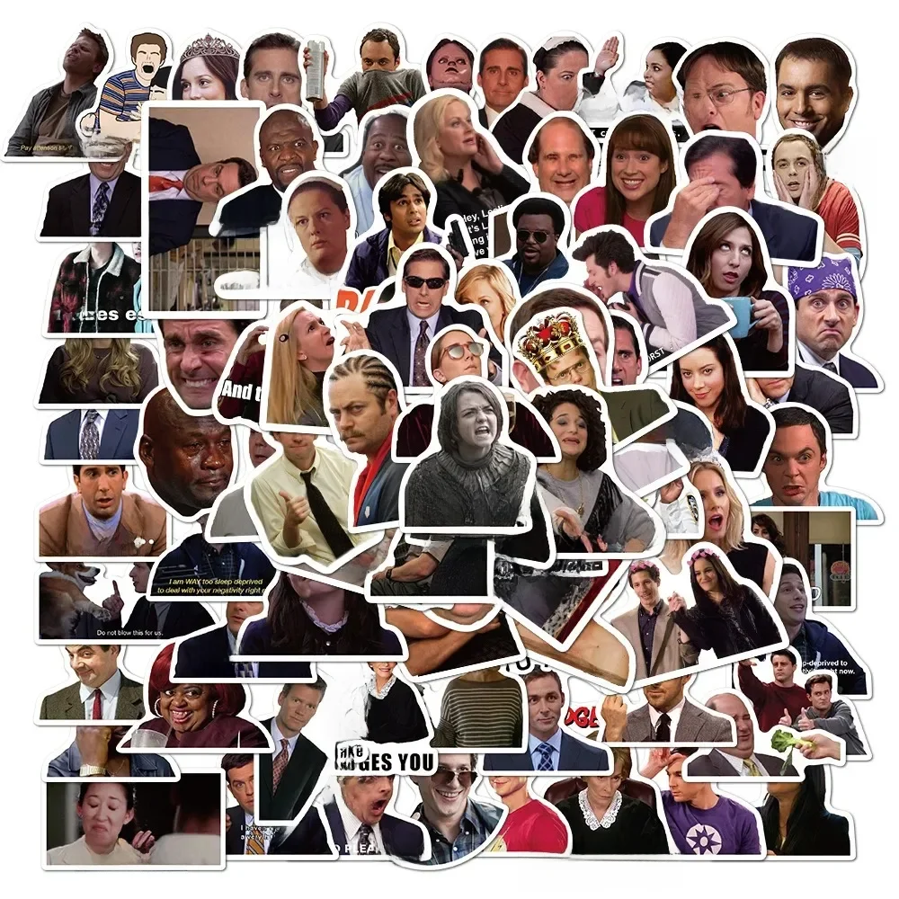 10/30/50/100 pièces drôle classique émission de télévision Meme autocollants album à faire soi-même ordinateur portable papeterie guitare valise voiture décalcomanies autocollant jouet