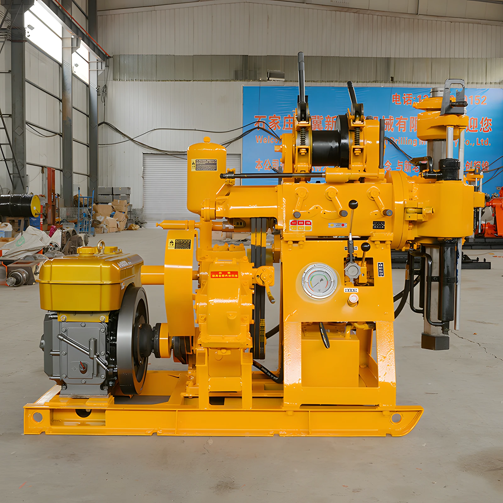 Automatic Construction Concrete Diamond Core Drilling Machine Core Exploration Drilling Rig Machine