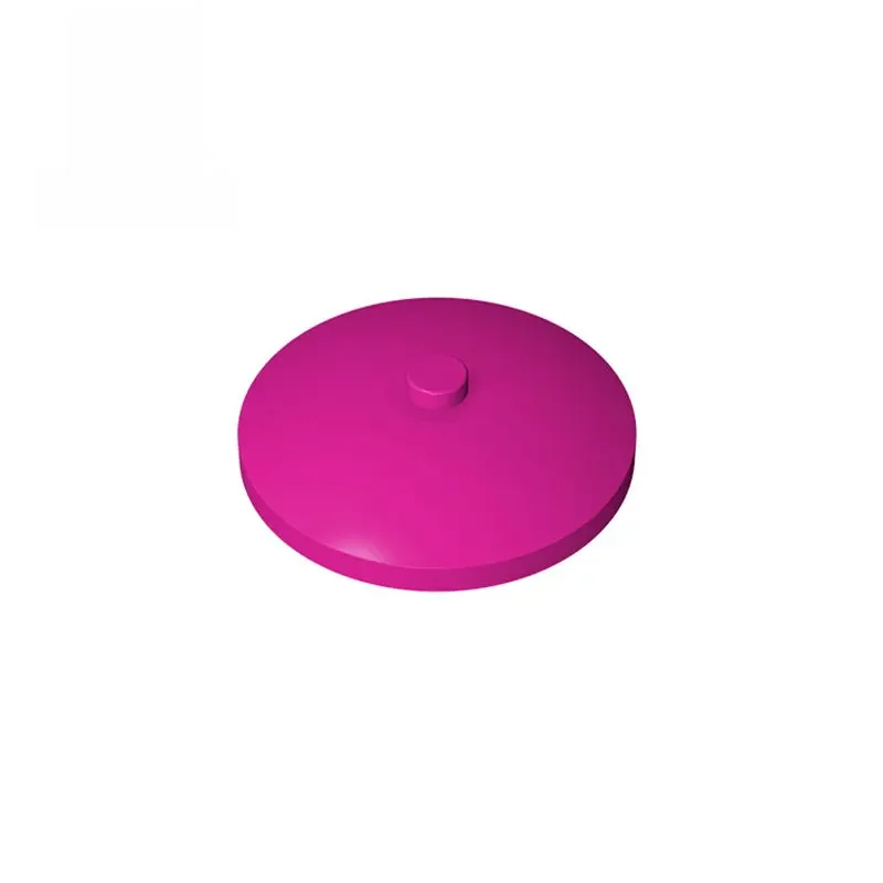 Gobricks 10 piÚces plat 4x4 inversé (Radar) avec goujon solide Compatible avec 3960 30065 jouets assemble des blocs de construction Tech