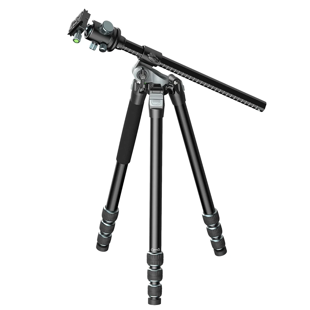 Uranpaper MT-59 4-stage tripod for professional aluminum