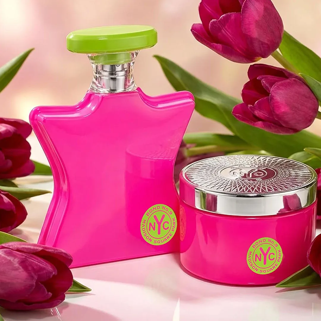 Bond No 9 Madison Square Park 100ml 3.4Oz Unisex Perfume, Fresh Natural Floral Aroma, Lush Green Scent for Daily Outings, Casual Meetings and Gifting view 2