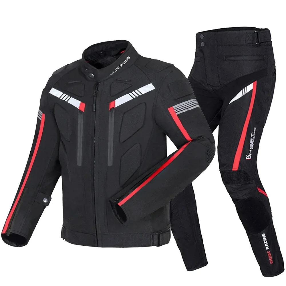 Kurtka motocyklowa Odporna na zimno wodoodporna kurtka motocrossowa Mężczyźni Chaqueta Moto Sprzęt ochronny Odzież motocyklowa Kurtka Moto — 2