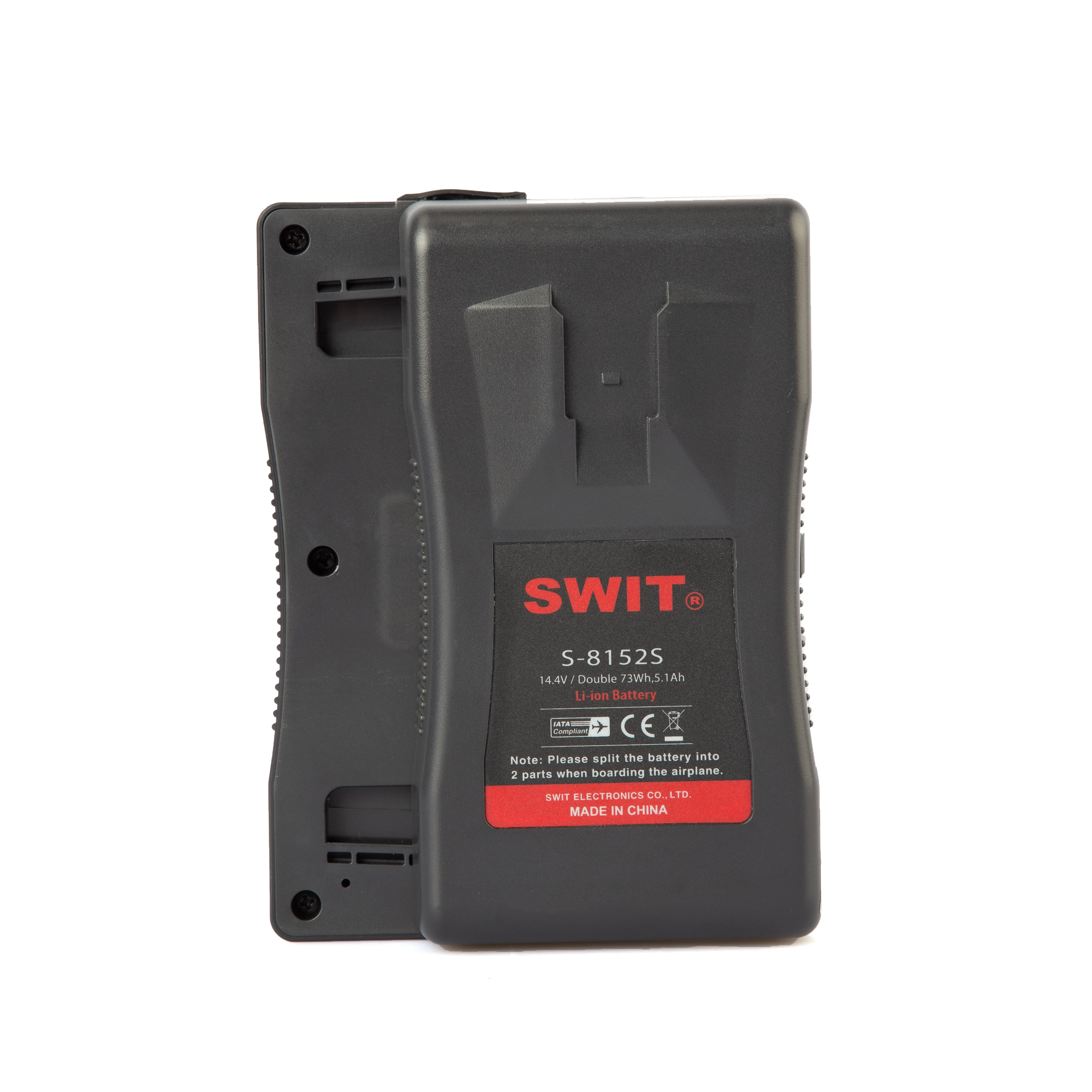 SWIT 8152S 73+73Wh Dividable V-mount Battery Pack