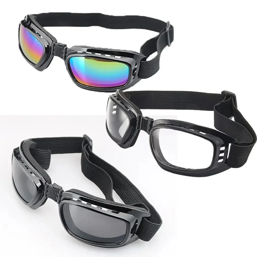 AliExpress NONE New Foldable Vintage Motorcycle Glasses Polarized Day Night Cycling Sunglasses Goggles Windproof Dustproof UV Protection Eyewear