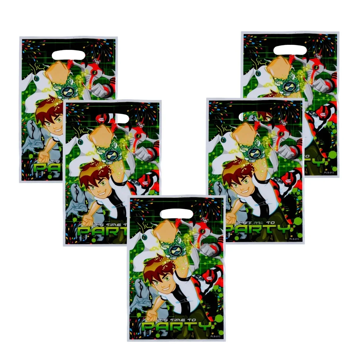 Ben 10 sacs cadeaux décoration de fête d'anniversaire garçon Ben Goody paquet de biscuits sac de bonbons bébé douche enfants faveurs cadeaux fournitures de fête