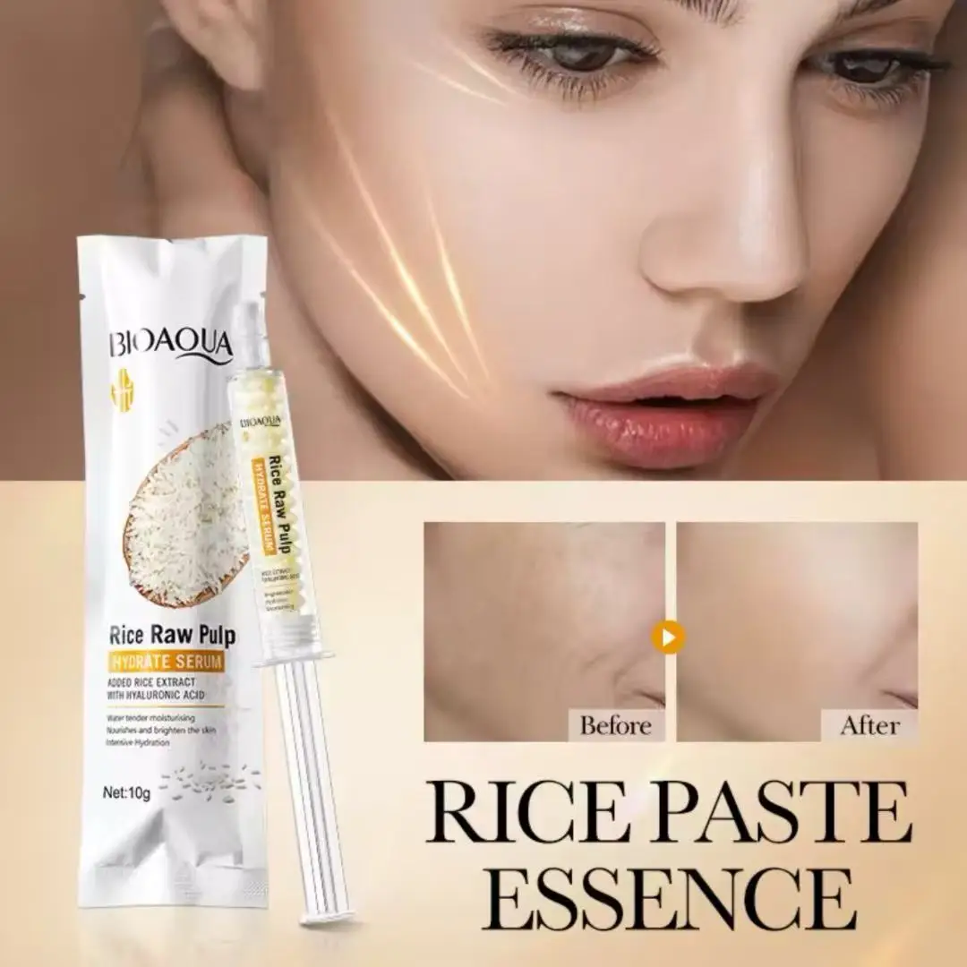 Crema de suero Facial antiarrugas de arroz, tratamiento de melasma para acné, pigmentación, blanqueamiento, Estiramiento Facial, crema hidratante de belleza, Cosméticos Coreanos