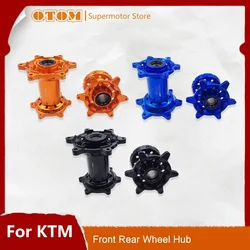 OTOM Motorcycle 36 Holes Front Rear Wheel Hub CNC Aluminum Billet For KTM SXF XCF SMR HUSQVARNA FC FX TC TX GASGAS EXF MXF 2023