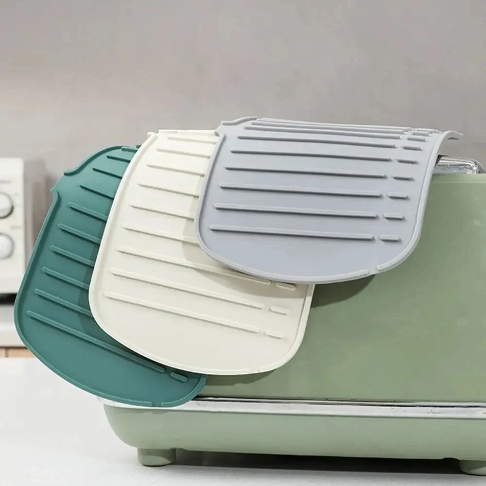 Silikon-Wasserhahnmatte für Küchenspüle, auslaufsichere Trockenpads für Zuhause, Küche, Badezimmer, Wasserhahn, Wasser, Toilettenartikel, Organizer, Zubehör