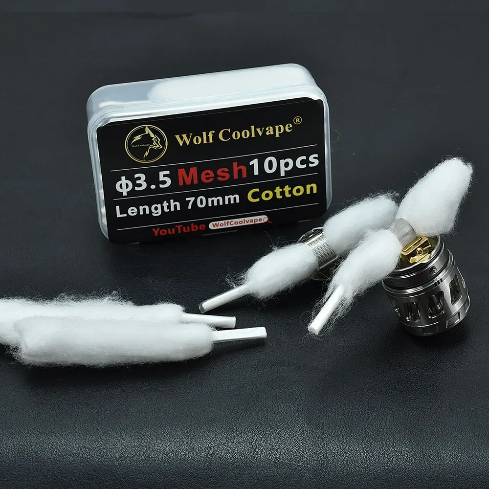 wolf coolvape nexmesh Coil Ni80 KA1+NI80 clapton Mesh 0.15ohm KA1 0.16ohm Clapton 17*8.5mm coils for Profile RDTA /1.5 RDA