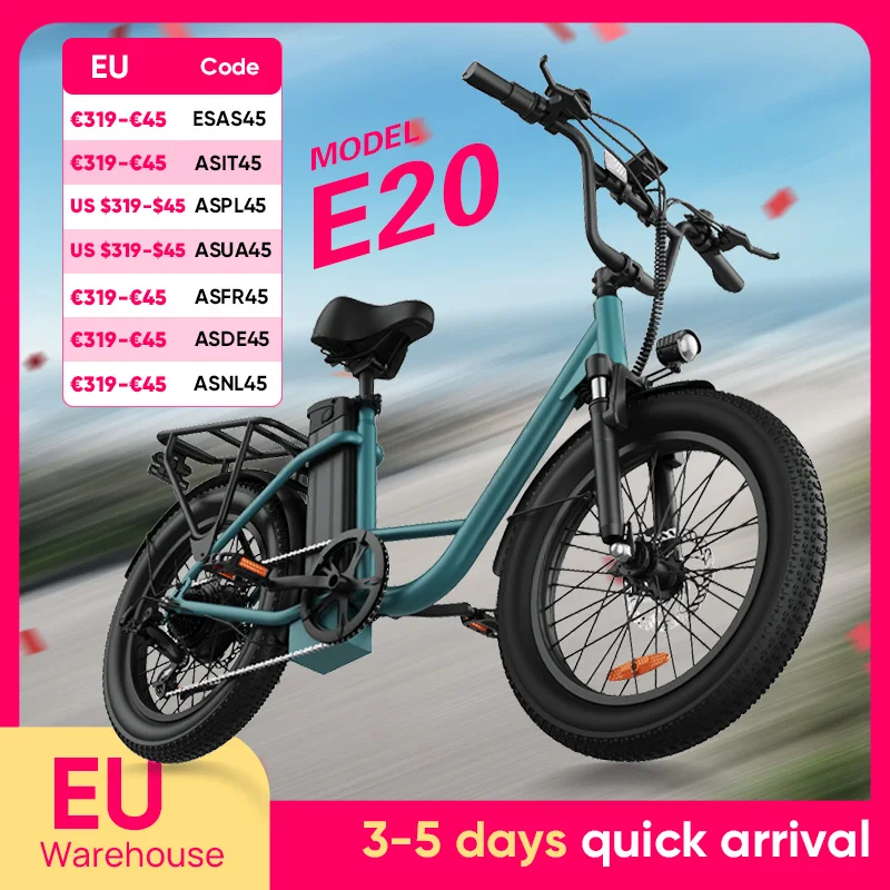 Bicicletta elettrica da 26 pollici batteria al litio riovibile da 14ah