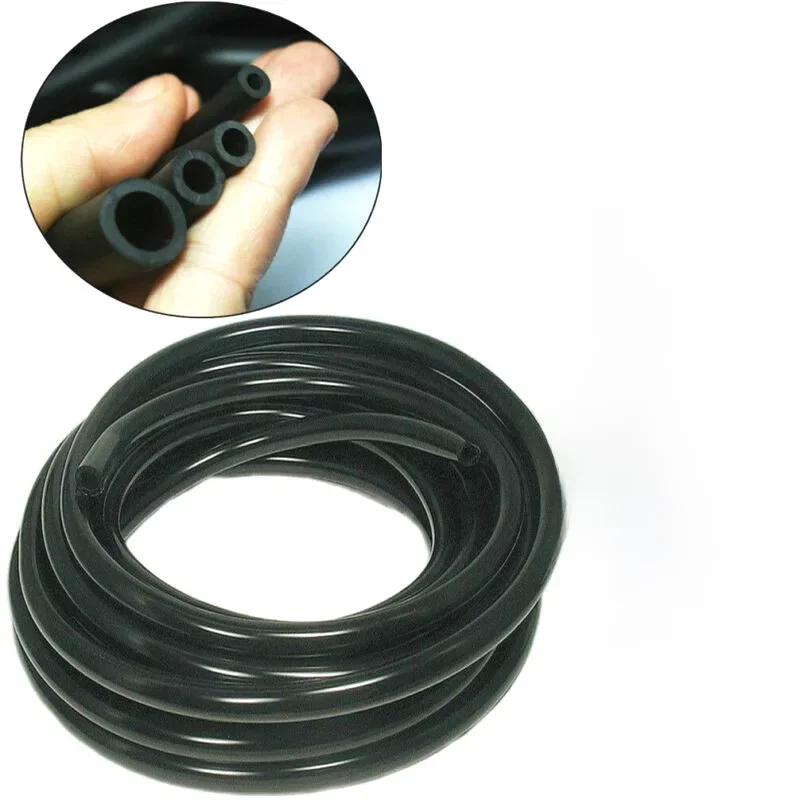 Czarny, wielorozmiarowy wąż z gładkiej gumy nitrylowej o średnicy 3 mm ~ 19 mm, długości 1 metr / 3 metry, do rur dozujących benzynę, węża gaźnika — zdjęcie 2