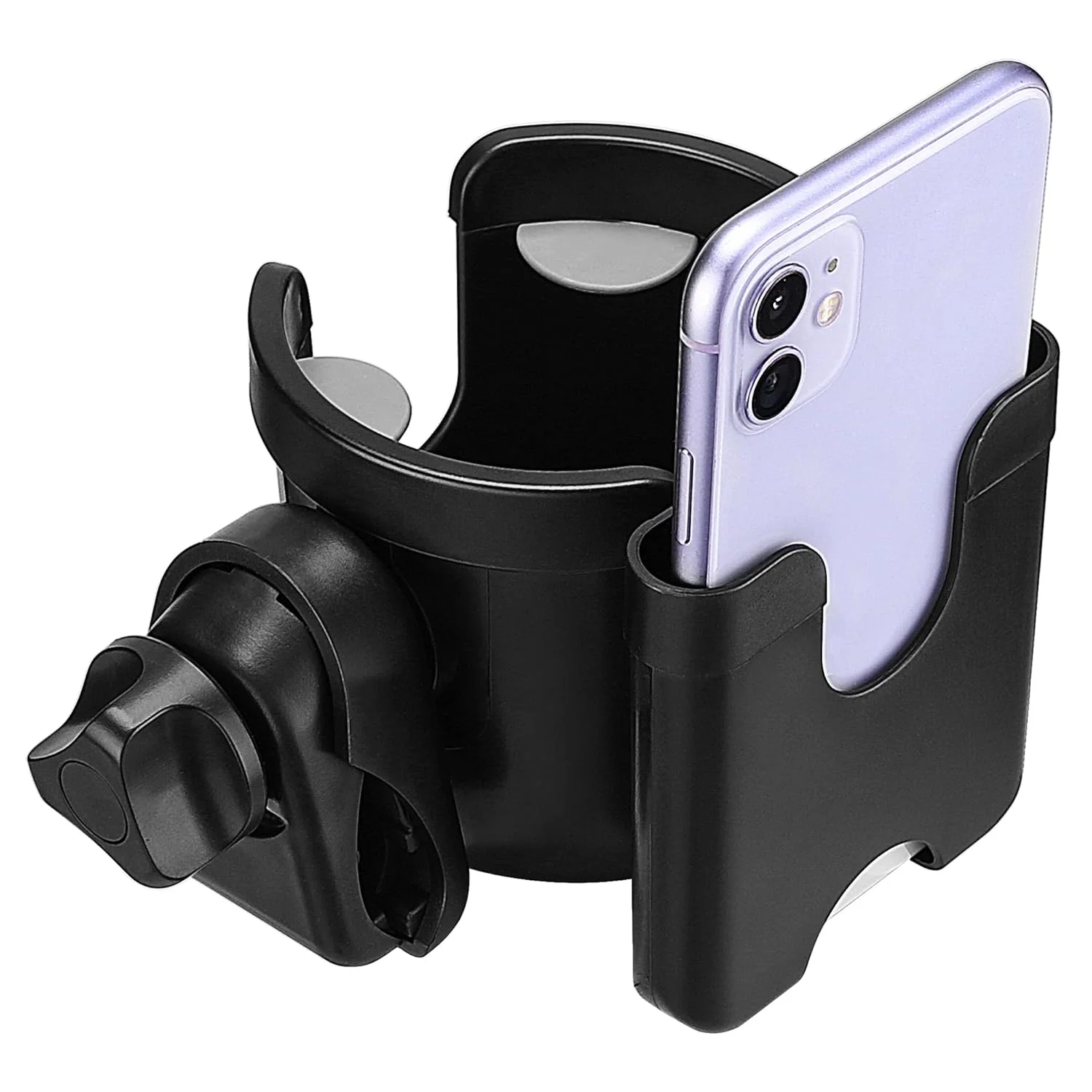 Universal Adjustable Beverage Rack with Handle, Suitable for Baby Strollers, Wheelchairs, Walkers, Bicycles and Scooters, Is a G