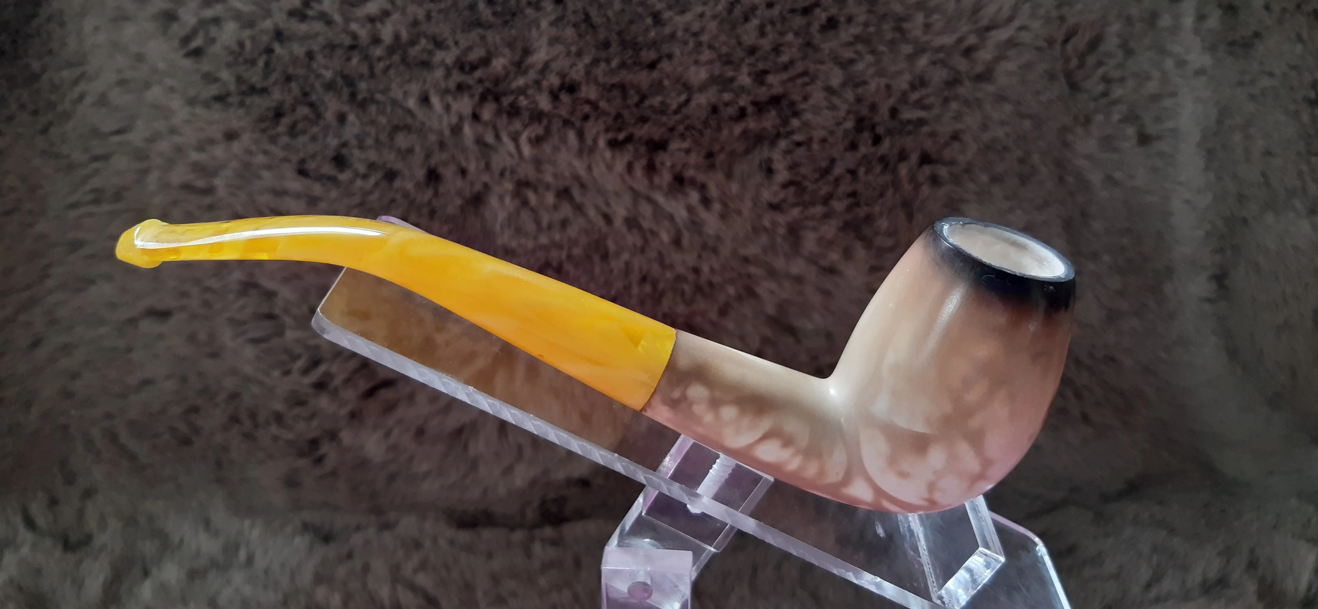 Handmade Block Meerschaum Pipe