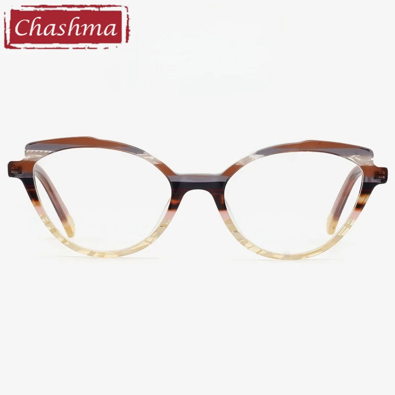 

Chashma Prescription Glasses Women Cat Eye Fashion Optical Eyewear Acetate Spectacles For Recipe Myopia Read Eyeglasses Frames