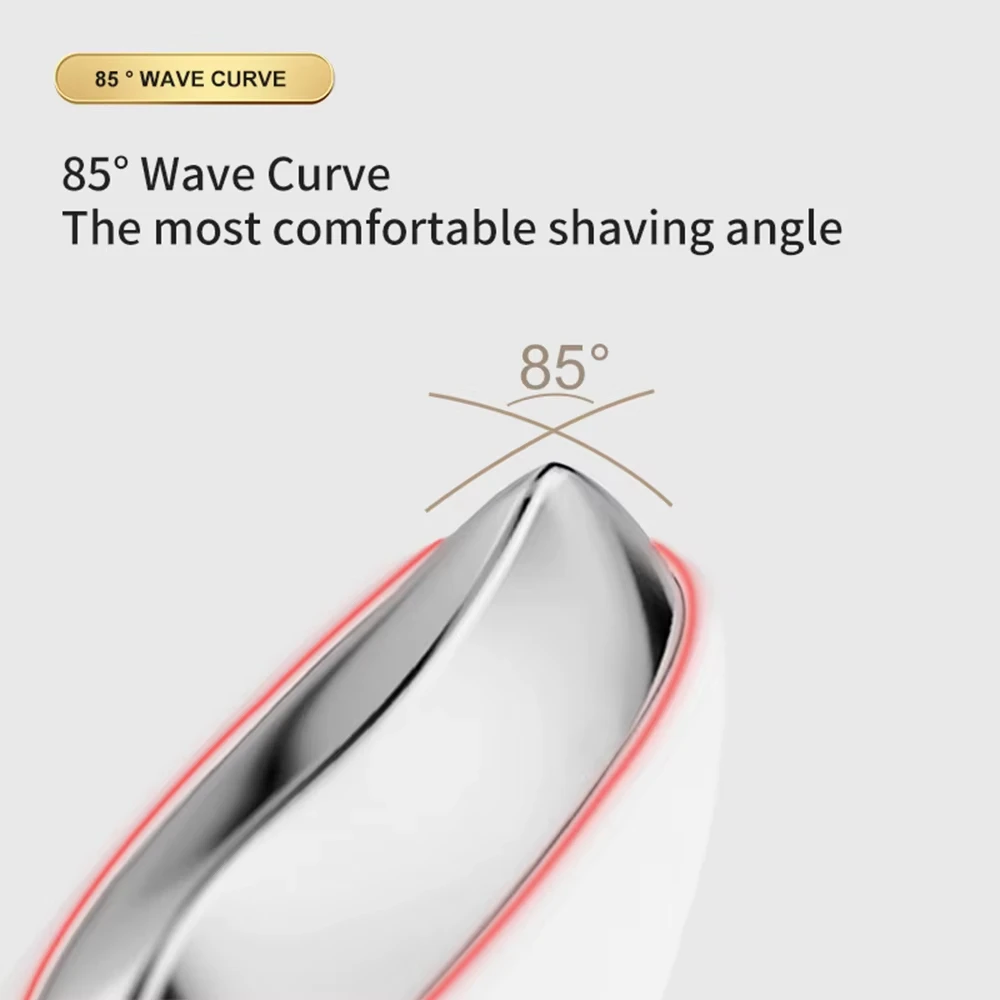 เครื่องนวดหน้า EMS ไมโครเคอร์เรนท์ พร้อมไฟ LED สีแดง บำบัดผิว กระชับผิว ฟังก์ชั่นประคบร้อนเย็น สำหรับการดูแลความงาม