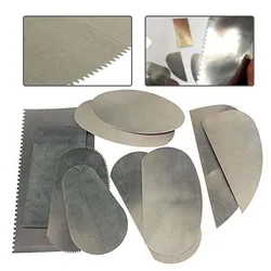 10pcs Clay Sculpture Pottery Molding Ceramics Sharp Stainless Steel Sculpting Tools Scraper