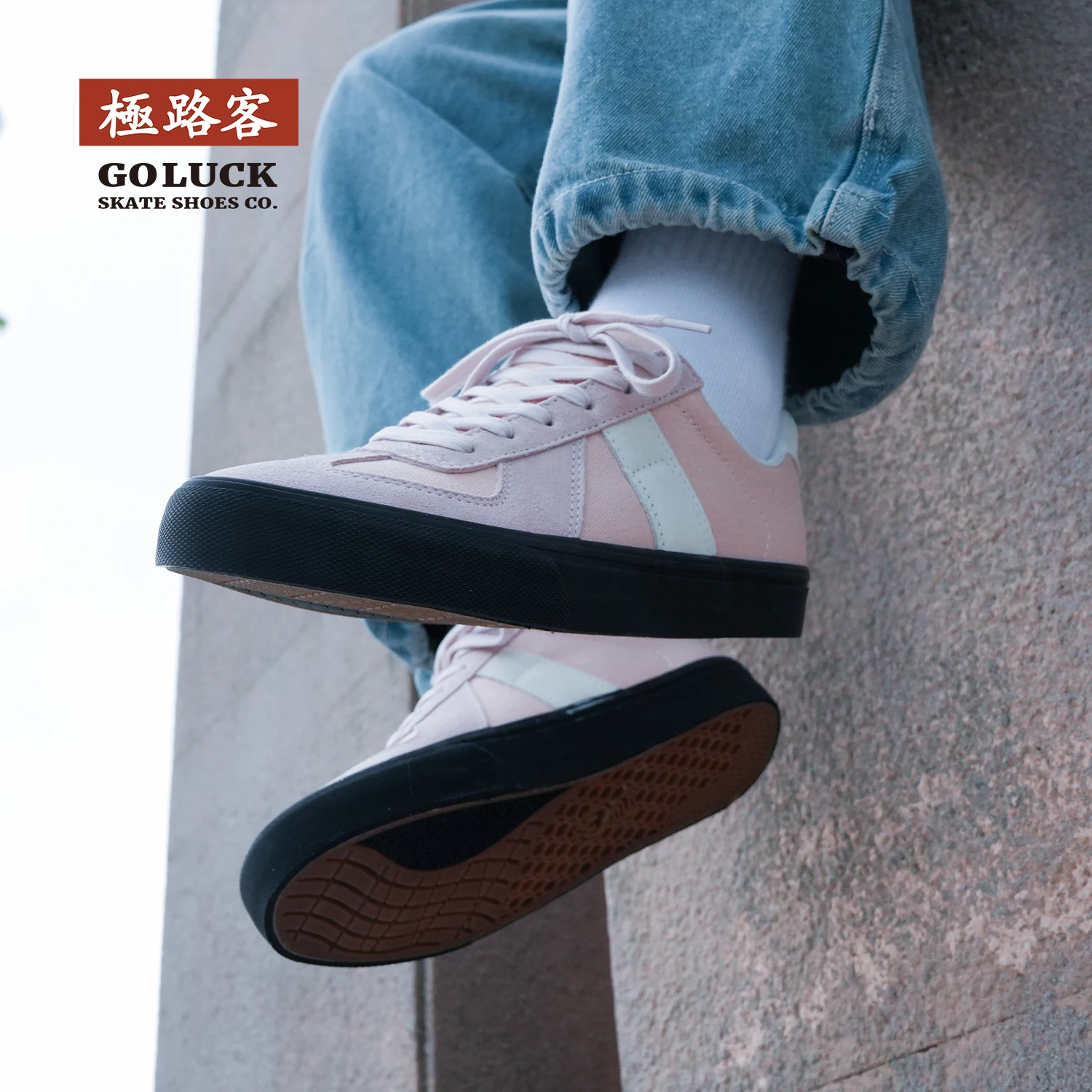 

Goluck Unisex Casual Shoes Pro Vul Skate Shoes Men Women Durable Suede and Canvas Walking Sneakers Cushioning Sport Tennis