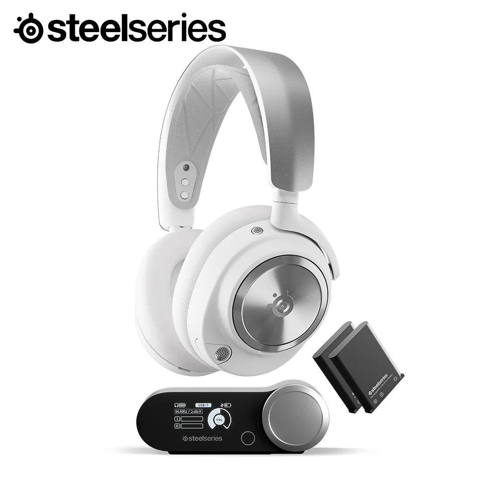 Steel Series Arctis Nova Pro Wireless X White Wireless Gaming Headset