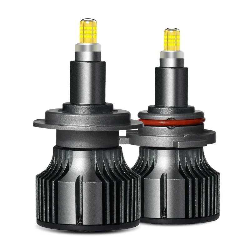 Hochleistungs-360-Grad-Superhelle LED-Autolichter H1 H7 H11 H8 9005 HB3 9006 HB4 9012 HIR2 Scheinwerferlampen Plug and Play