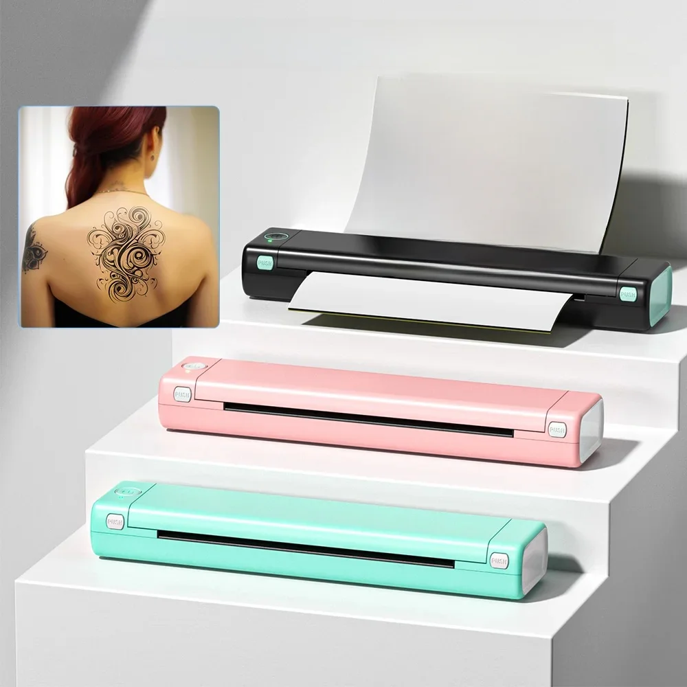 Phomemo M08F A4 draagbare Blutooth thermische printer ondersteunt A4-papier compatibel met Android & iOS telefoon en laptop voor kantoor - afbeelding 2