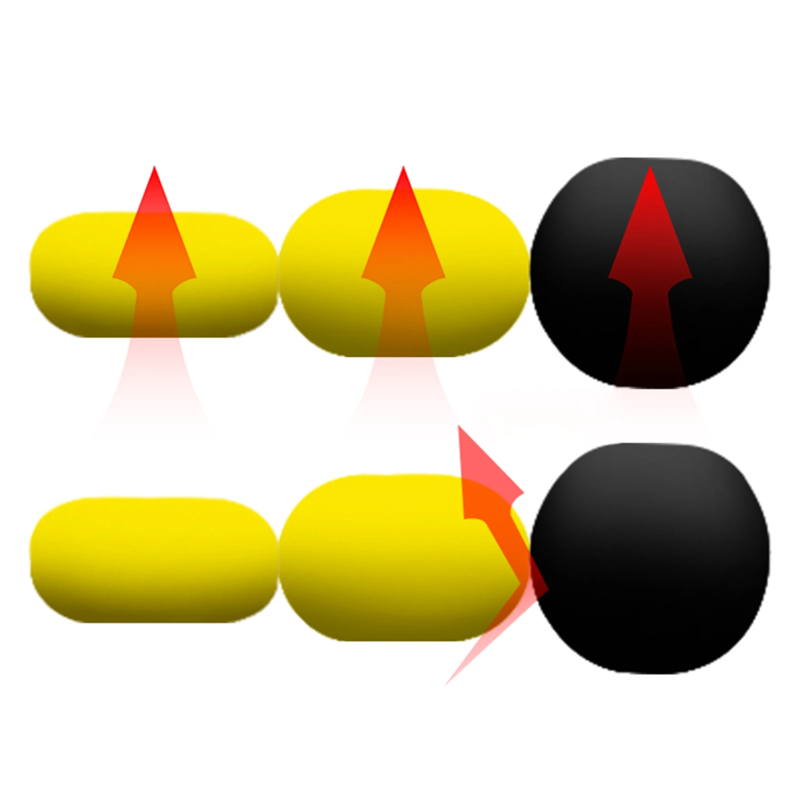 골키퍼 편향 장비 반사 민첩성 훈련을 위한 충격 방지 단일 라인 디플렉터 축구 축구 훈련
