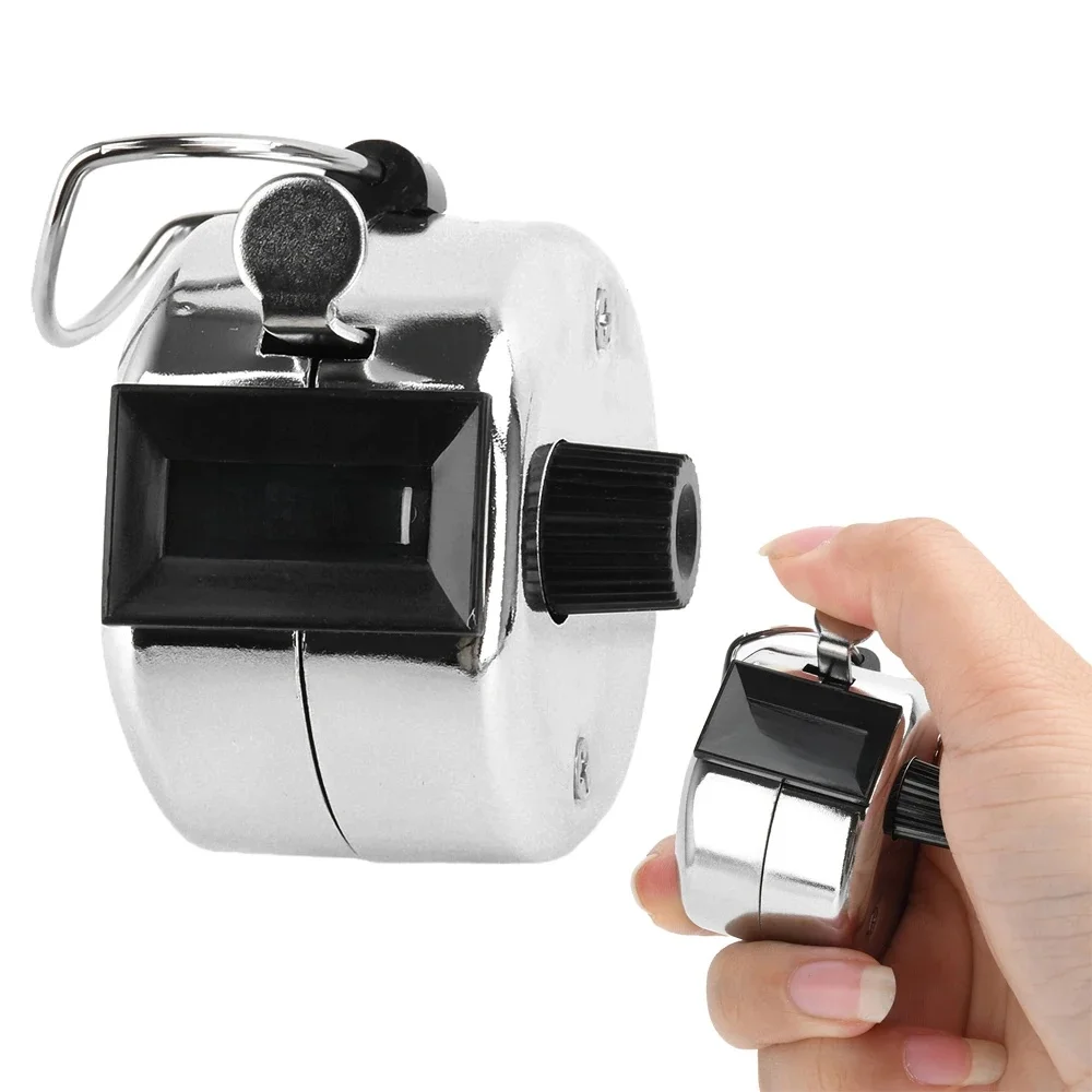 Compteur numérique de comptage manuel, 1 pièce, comptage manuel, Clicker de Golf, compteur d'entraînement, numéro à 4 chiffres, compteur de comptage manuel, Mini Mechani