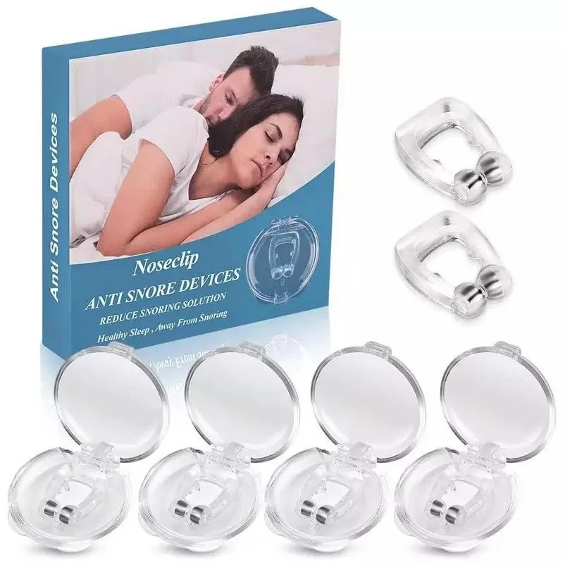 Dilatador Nasal Magnético Anti Ronco (Kit de 4): Solução Eficaz para Respiração Melhorada e Combate à Apneia
