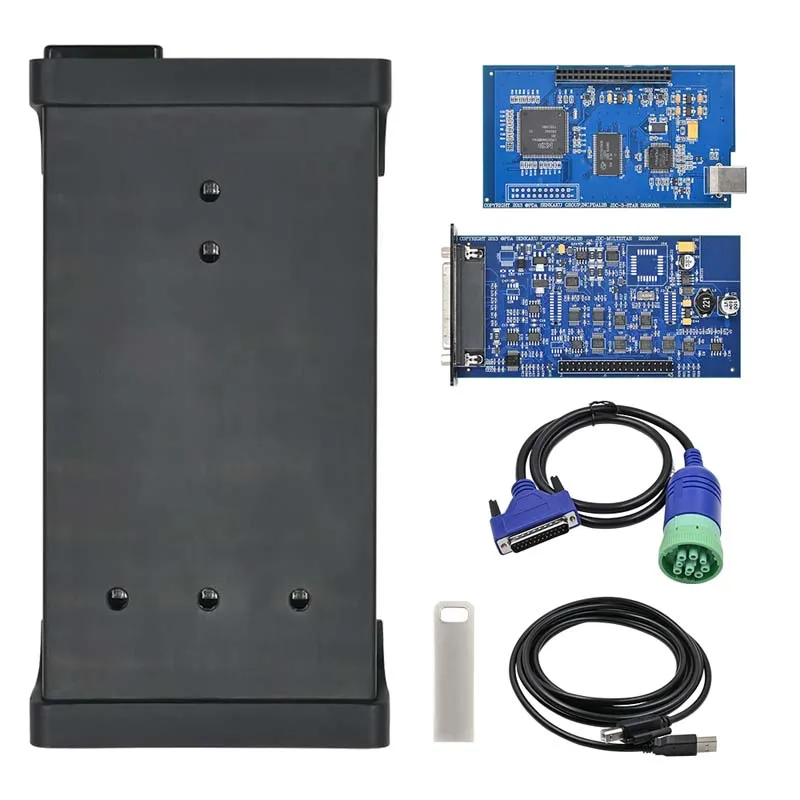 لشاحنة CNH DPA5 شديدة التحمل رقاقة كاملة مع V8.6 Udisk لأداة الخدمة الإلكترونية New Holland لحفارة محمل الحافلة المقطورة #4