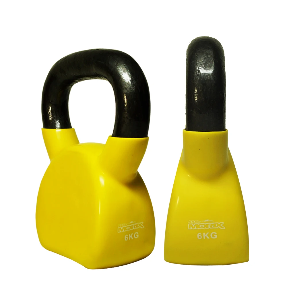 Pro Morix Compression Kettlebell 6kg Hand-gripped Handle Crossfit Arm Home Health Dumbbell