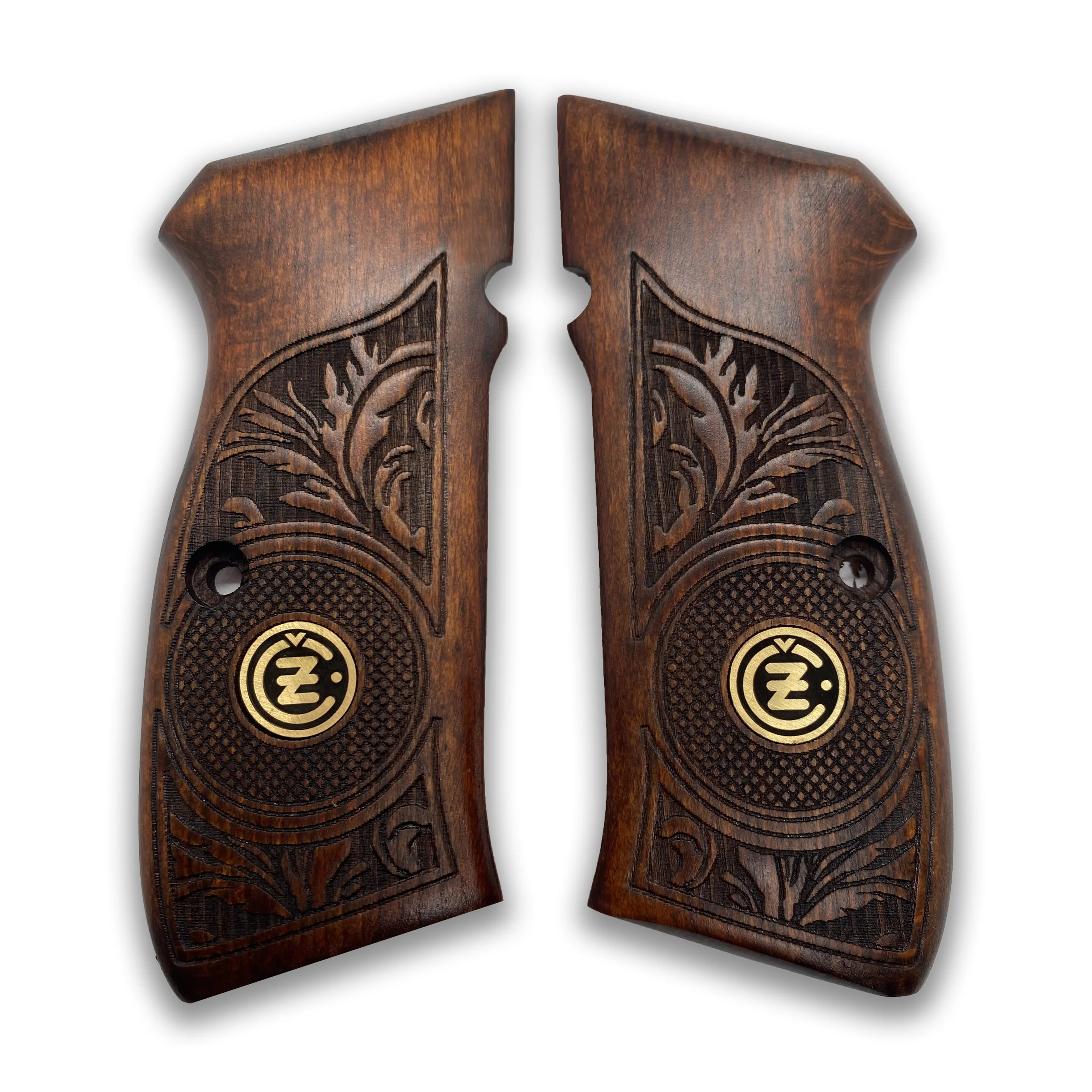 Grip and Case For CZ-75 Custom Laser Cut Wood Inlay Grips Gun Accessories Weapon Case Hunting Gun Hunting CZ1