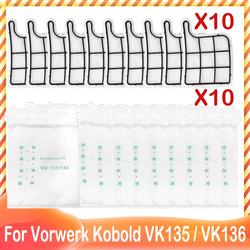 

Пылесборник, Сменный фильтр для защиты двигателя для Vorwerk Kobold VK135 /136, запасные аксессуары для пылесоса