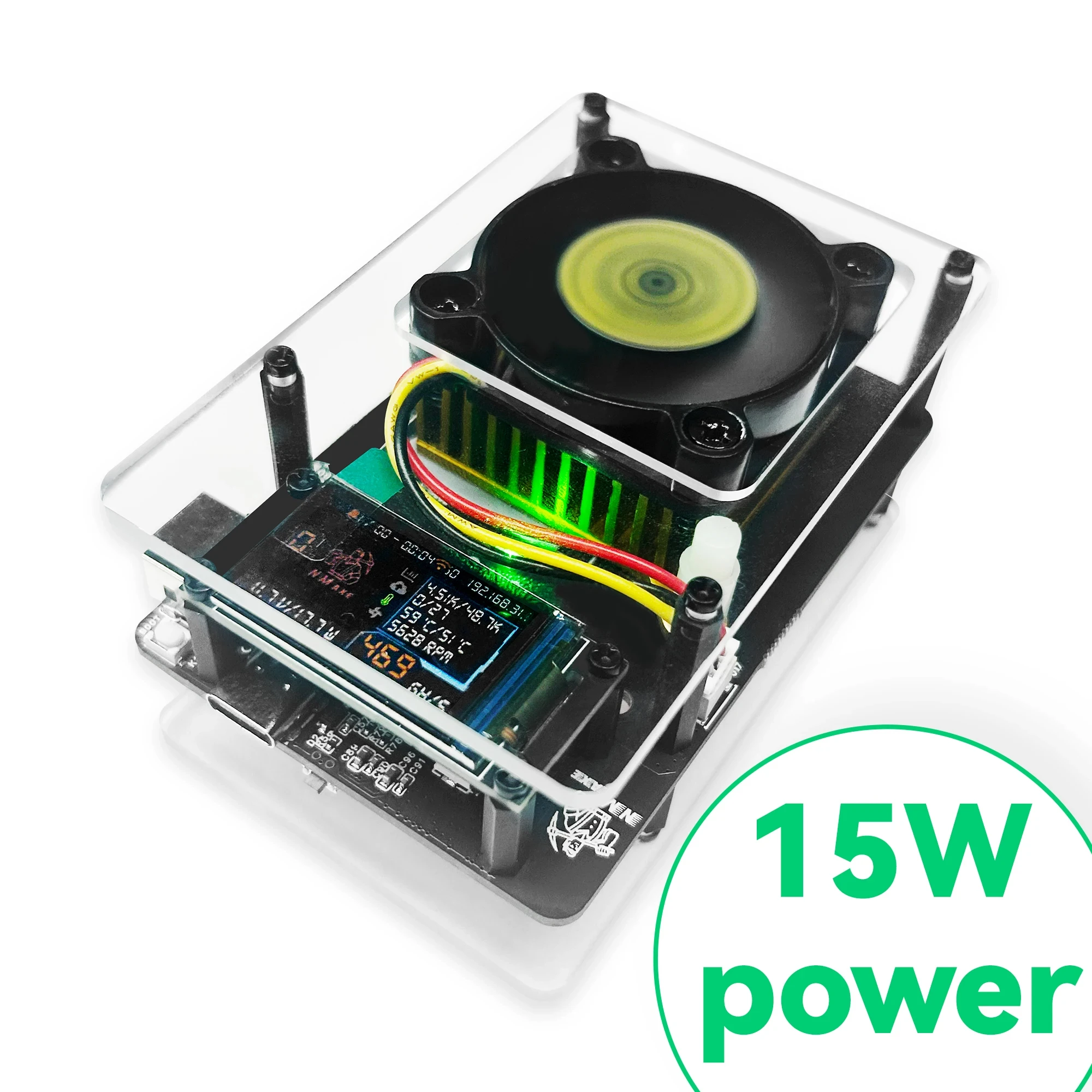 NEW Bitaxe NMAxe Bitcoins Miner Official Ultra BM1366 ASIC Chip Solo Lottery Miner 500GH/S Fully Open-source Home Use with Displ