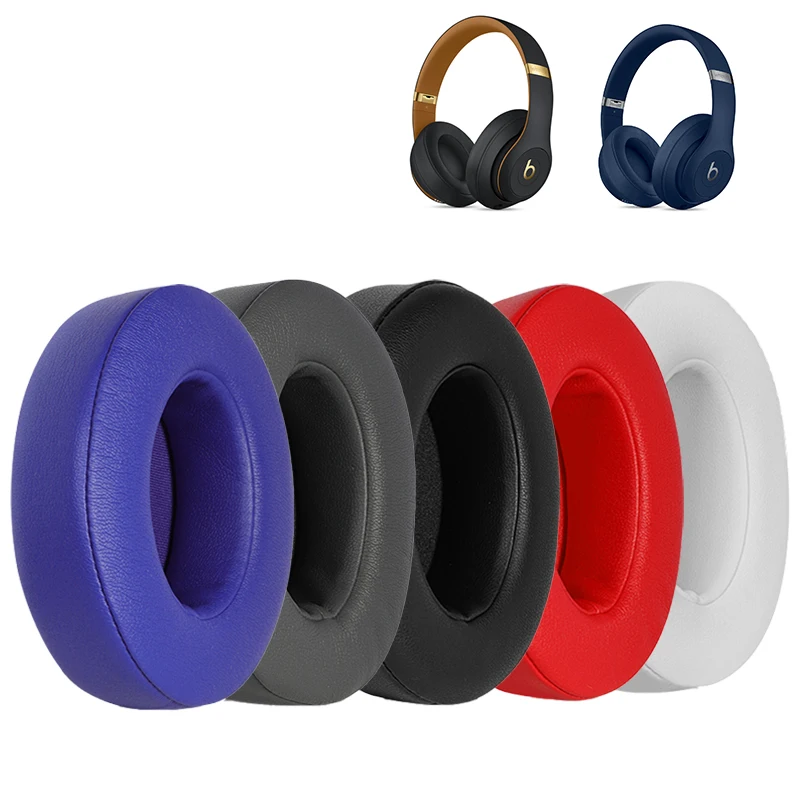 2pcs Replacement Thicken Earpads Ear Pad Cushion for Beats Studio 2.0 3.0 Headphone Soft Comfortable Earphone Cases