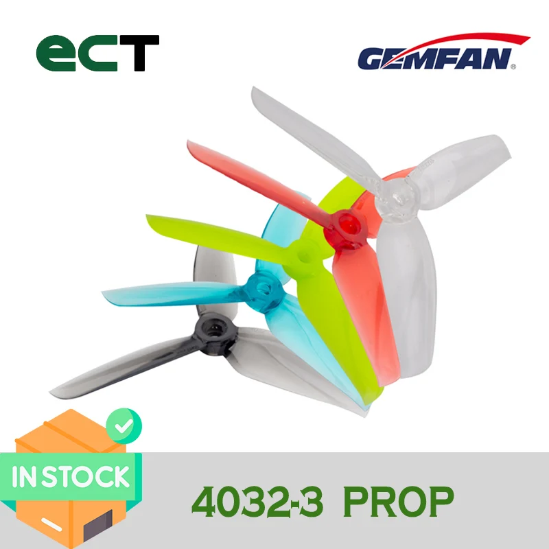 

Gemfan 4032-3 Blade Propeller Flash Props for RC FPV Racing Freestyle 4 inch 4032 3Parts set of 4