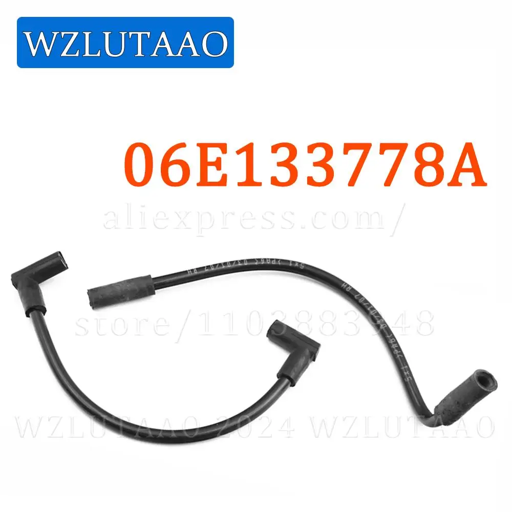 2pcs Solenoid Vacuum Tube Engine Vacuum Pipe Connect Intake Valve 06E133778A 06E133778B 06E 133 778 A For Audi A6L C6 2.4 C7 2.5