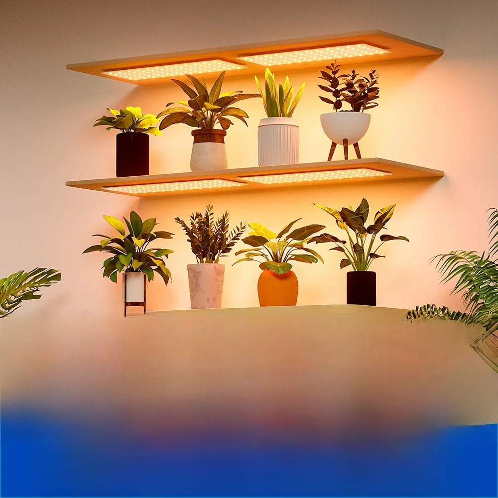 USB LED Quantum Board Plant Grow Light Full Spectrum Indoor Flower Seed Vegetable Hydroponic Cultivation Lamp Timing Auto On/Off